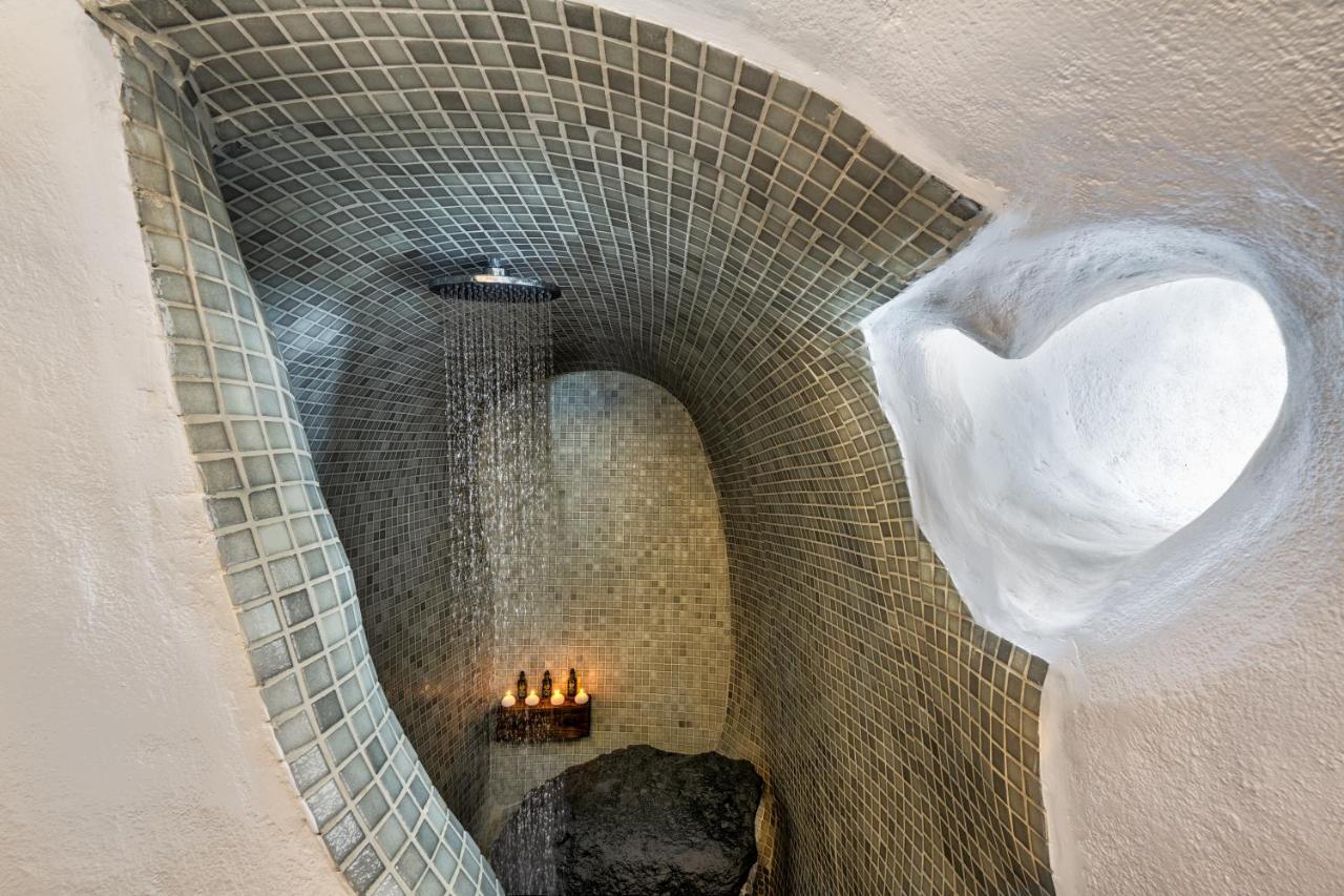 Villa Mystagoge Retreat With Subterranean Pool/Jacuzzi Vóthon Exterior foto